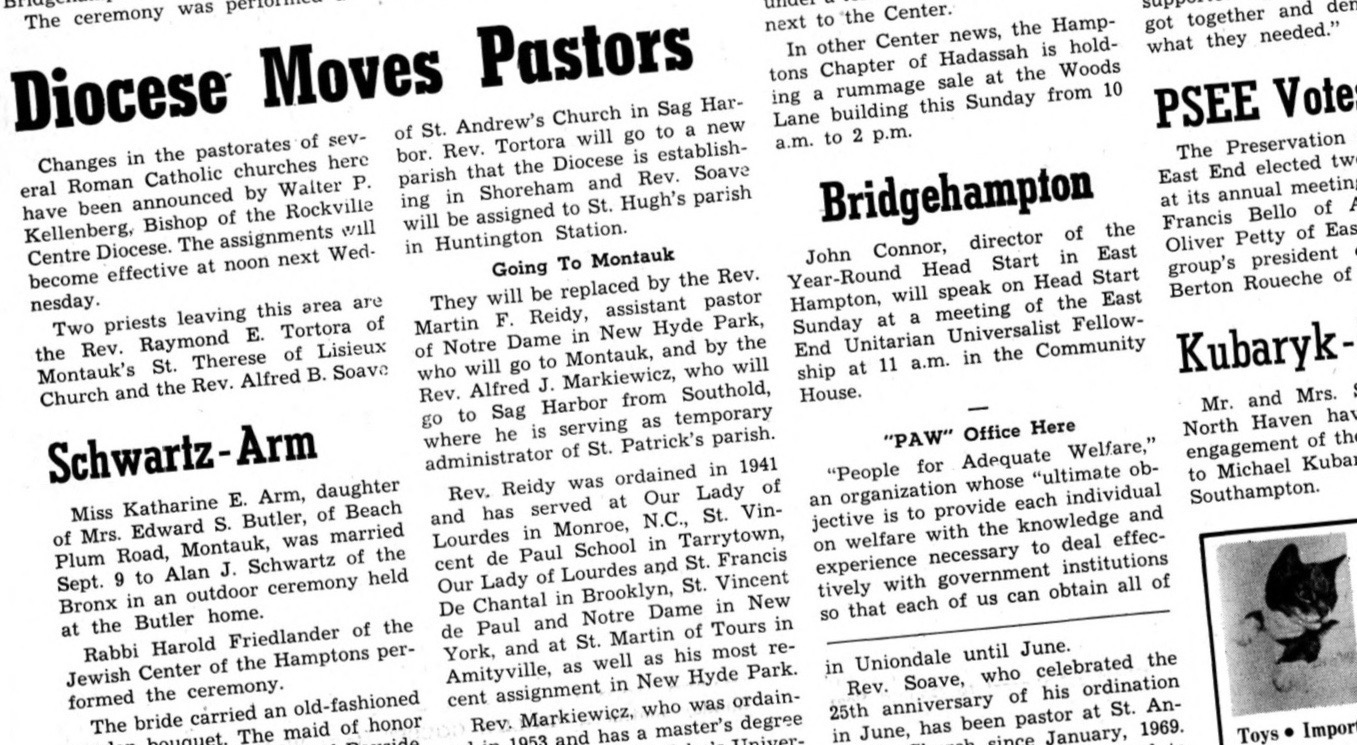 For First Time, Diocese Releases List of 'Credibly Accused' Clergy